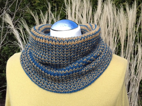 Strickanleitung für Loop "Kosmos"