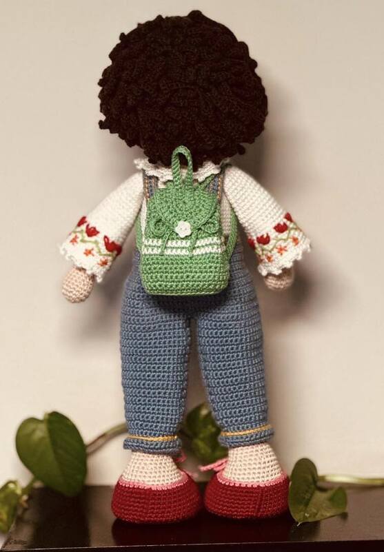 Crochet Pattern Doll River - Amigurumi - English - Big Doll - Image 2