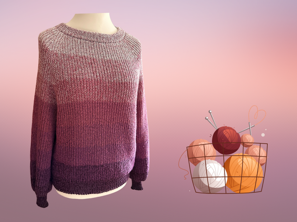 Raglanpullover Melrose - Strickanleitung