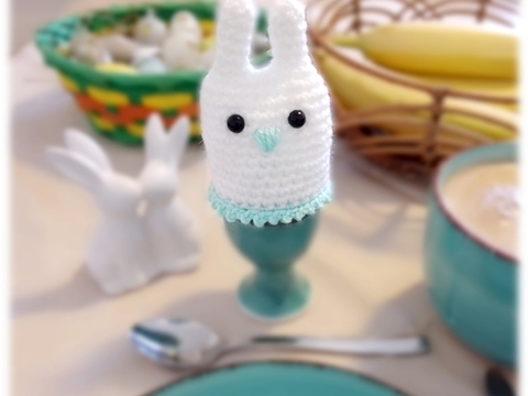 Eierwärmer Hase - Häkelanleitung