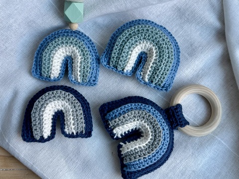 Häkelanleitung Regenbogen