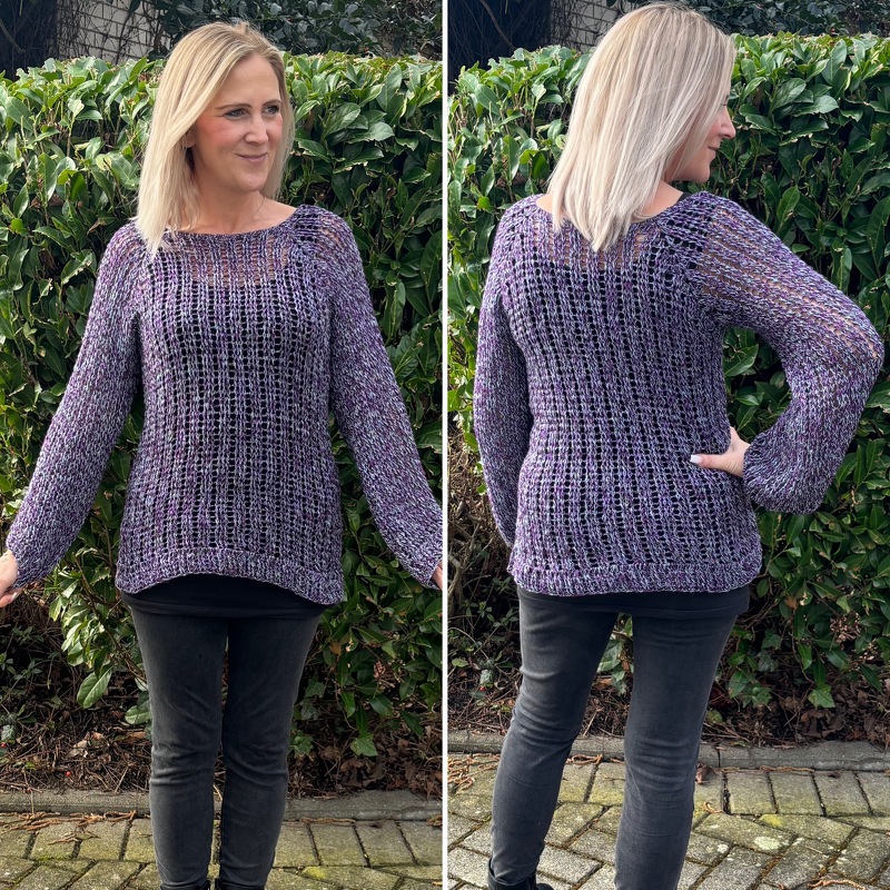 Häkelanleitung Leichter Sommer-Pulli "Summer-Meli 24/01" - Bild 4