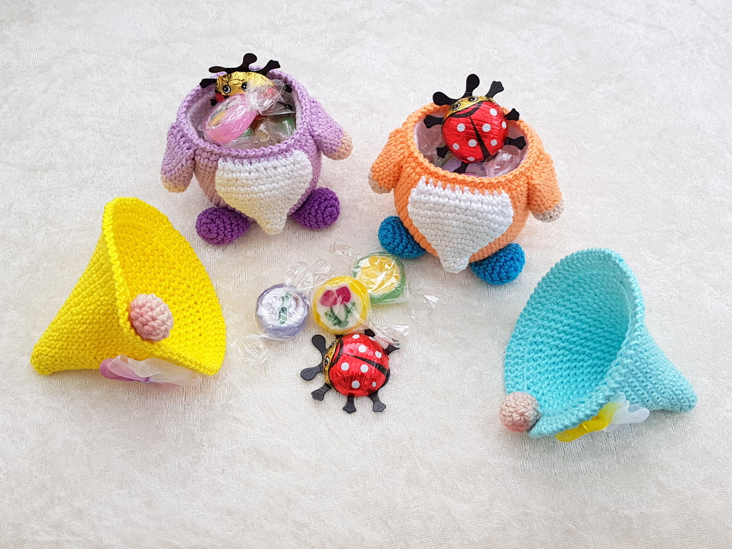 H&auml;kelanleitung - &Uuml;berraschungswichtel - Geschenkidee