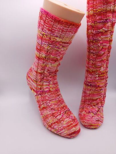 Sockenanleitung "Der Weg der Kelten" geeignet für Maschenzahl von 40 bis 72