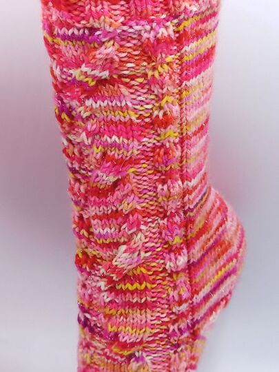 Sockenanleitung "Der Weg der Kelten" geeignet für Maschenzahl von 40 bis 72