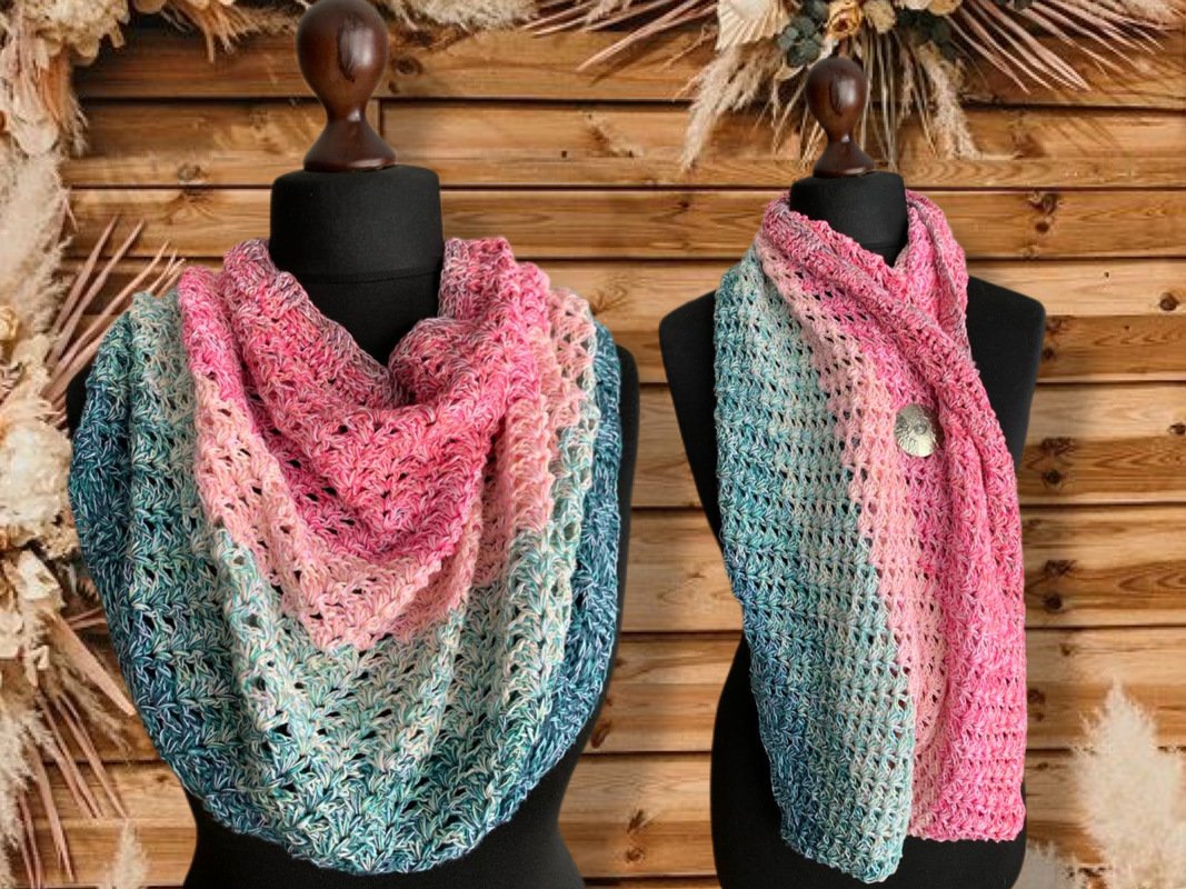 MaryLoops-Häkelanleitung für einen Loop - Bild 2