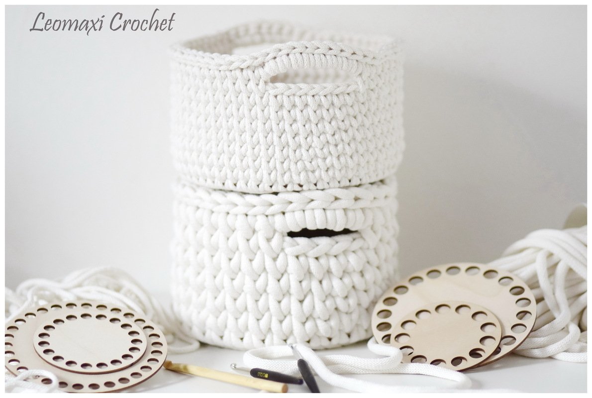 + BASIC 2.0 + Grundanleitung Häkelkorb für alle Größen und 2 Garnstärken - Bild 10