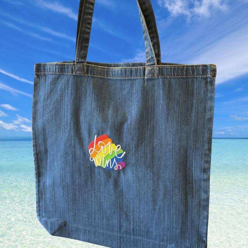 Stickdatei - Love Wins - Lgbtq - 2 Größen