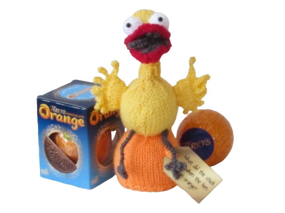 Look at the Egg that Marmalade Chocolate Orange Cosy Knitting Pattern