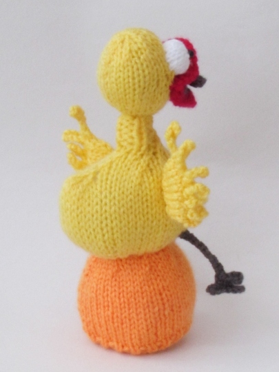 Look at the Egg that Marmalade Chocolate Orange Cosy Knitting Pattern