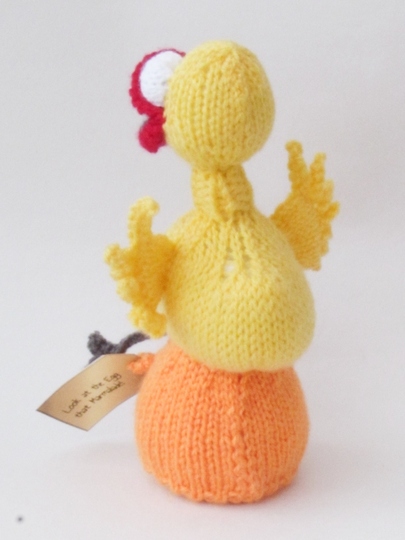 Look at the Egg that Marmalade Chocolate Orange Cosy Knitting Pattern