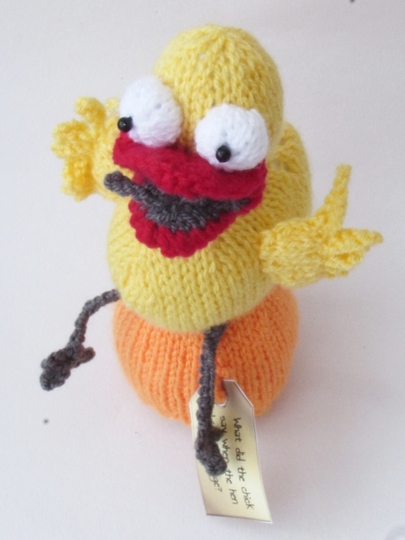 Look at the Egg that Marmalade Chocolate Orange Cosy Knitting Pattern