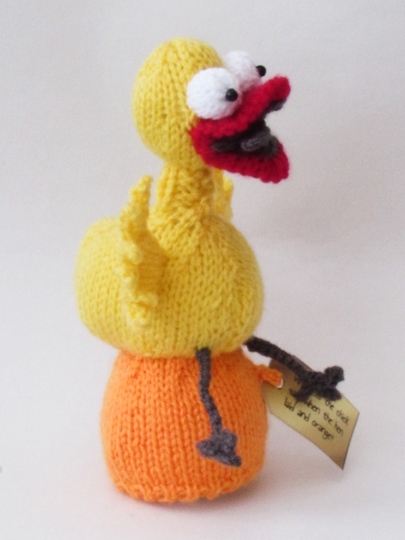 Look at the Egg that Marmalade Chocolate Orange Cosy Knitting Pattern