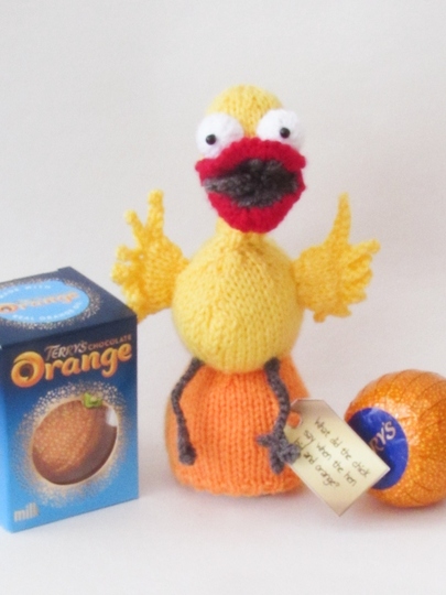 Look at the Egg that Marmalade Chocolate Orange Cosy Knitting Pattern