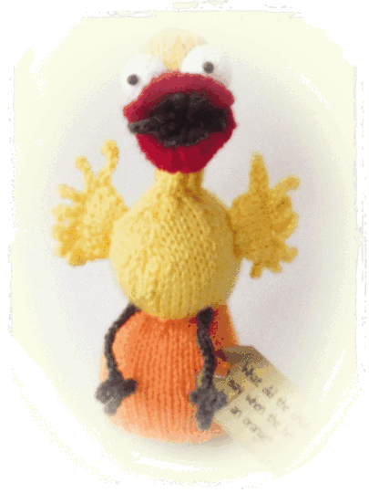 Look at the Egg that Marmalade Chocolate Orange Cosy Knitting Pattern