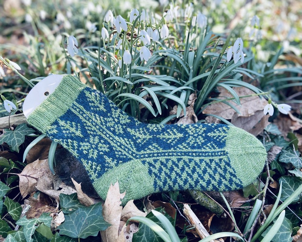 Wintertraumsocken PDF Anleitung nur Strickcharts - Bild 2