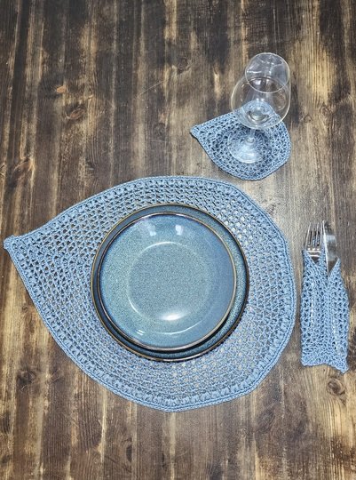 Häkelanleitung Tischdecke Vodena kap