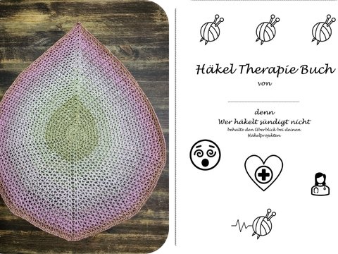 Häkelanleitung Set Häkel Planer + Tischdecke Vodena kap