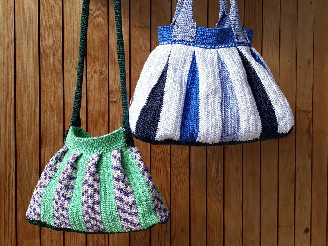 Häkelanleitung Tasche "Frau Müller" - Bild 9
