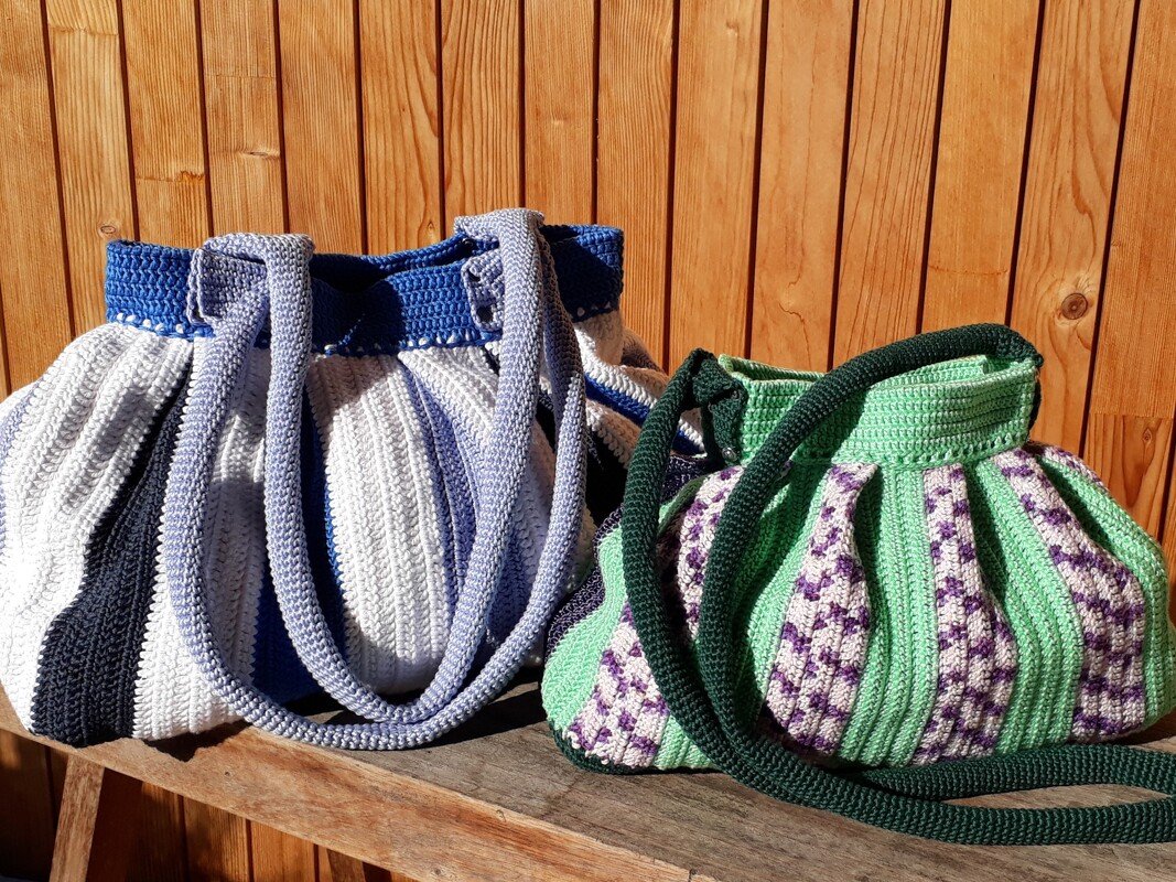 Häkelanleitung Tasche "Frau Müller"