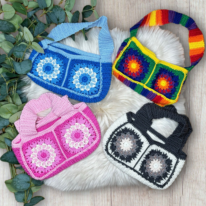 Häkelanleitung Tasche Granny Summer - Bild 3