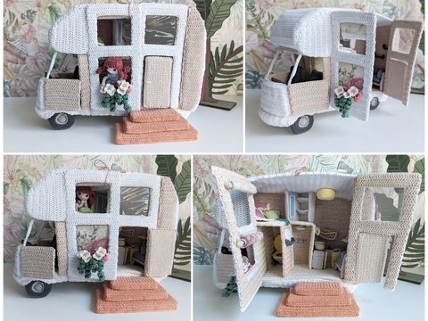 Anas gehäkelte (Mini-)Welt - Ana on the Road Häkelanleitung (ENG, DE)