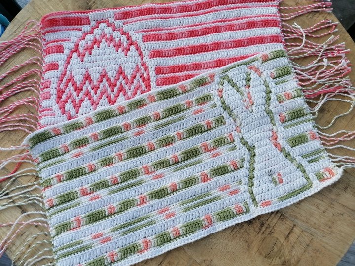 Deckchen "Hase" & "Osterei"