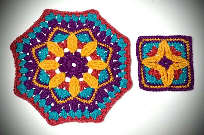 Gannymuster STAR groß & klein