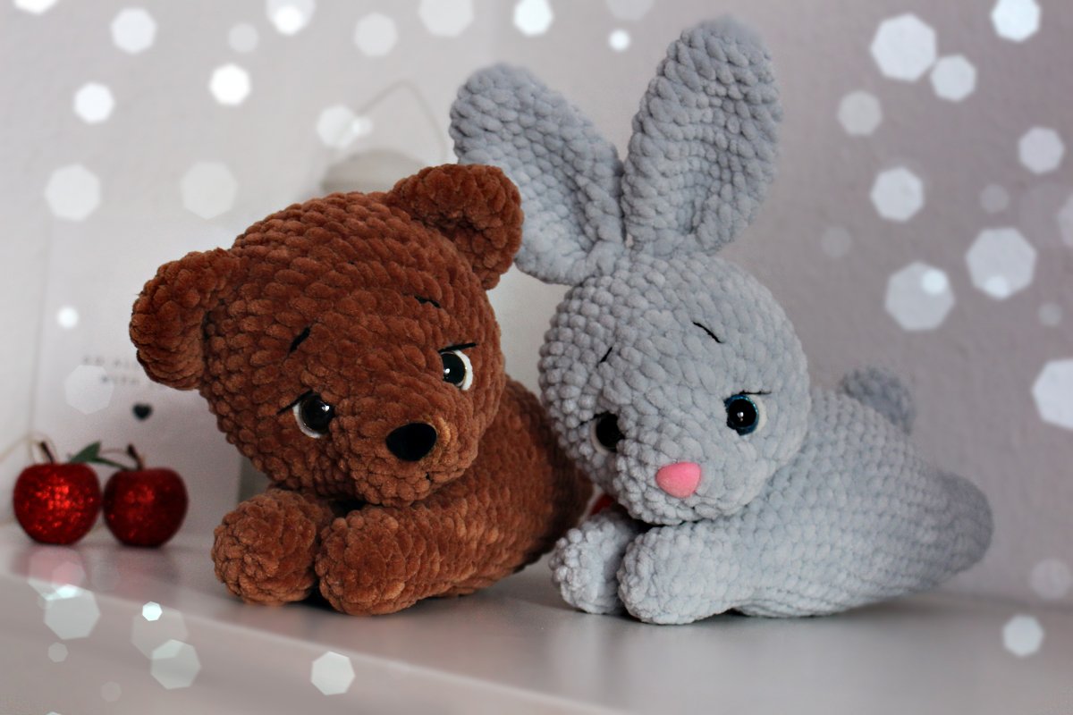 Häkelanleitung "Beste Freunde - Hase und Bär" - Ein Osterabenteuer - Bild 3