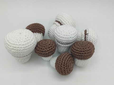 Champignons Häkelanleitung