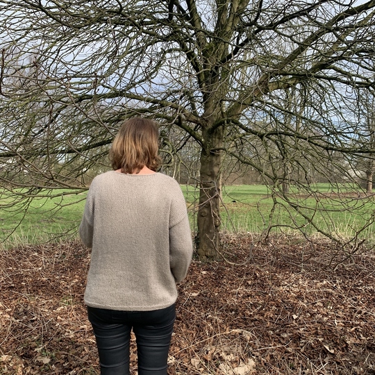 Strickanleitung Pullover Dania Größe 36 – 46