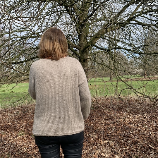 Strickanleitung Pullover Dania Größe 36 – 46