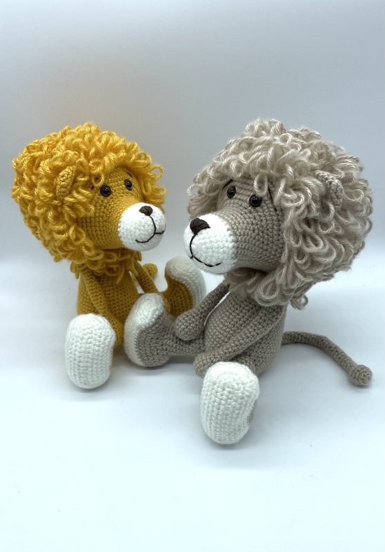 PDF Häkelanleitung Amigurumi Löwe sitzend - Bild 7