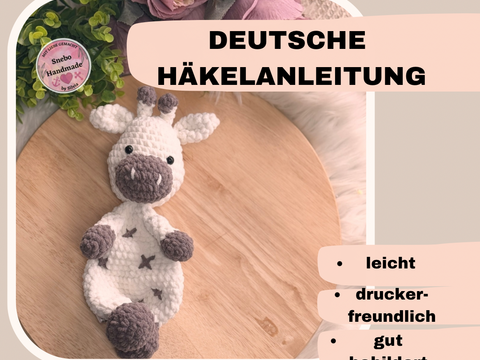 Giraffe Kimmy, Häkelanleitung, PDF Deutsch
