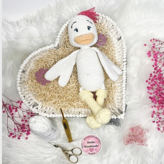 Küken Pinky, Häkelanleitung, Deutsch PDF