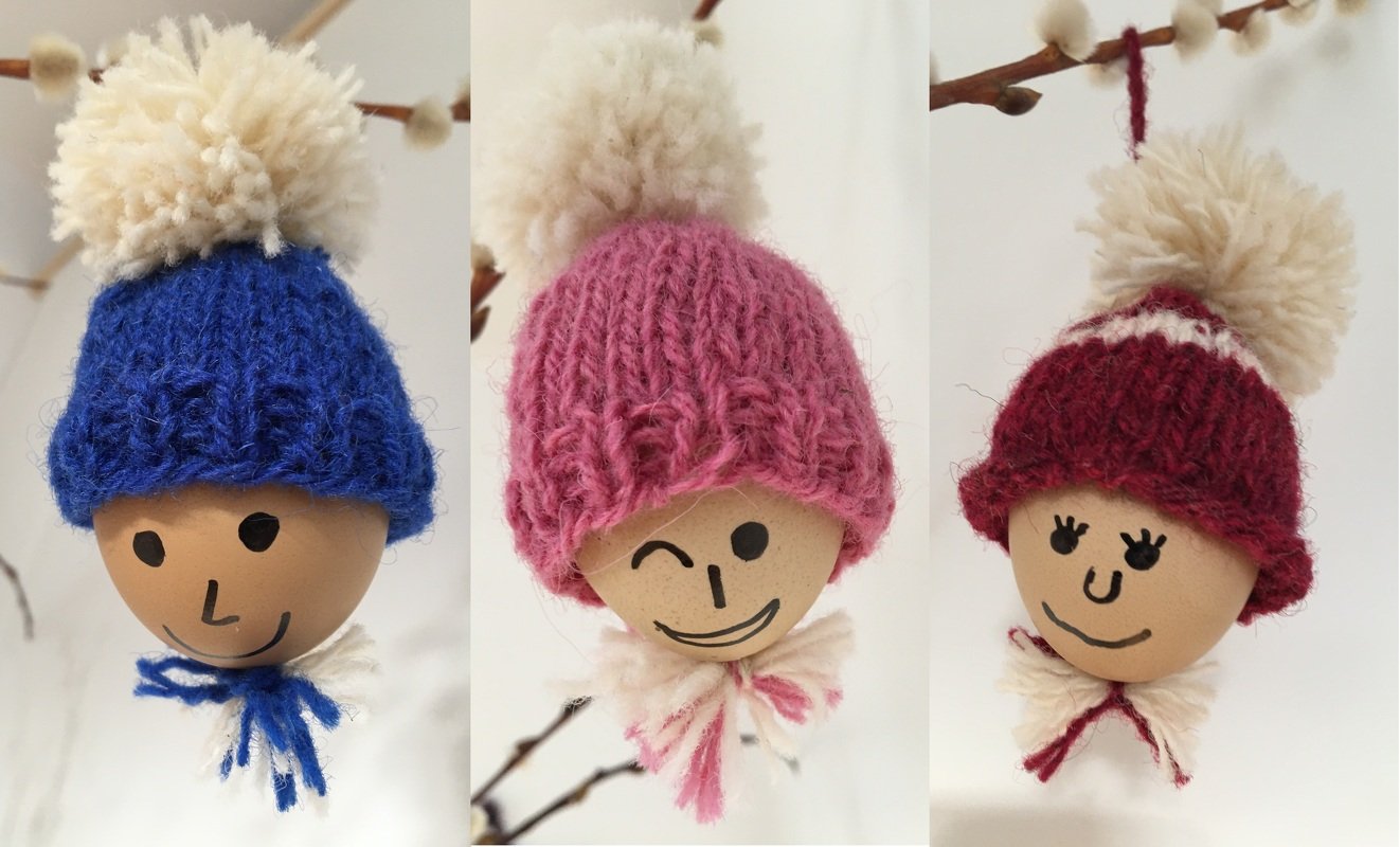 Ostereier Strickanleitung