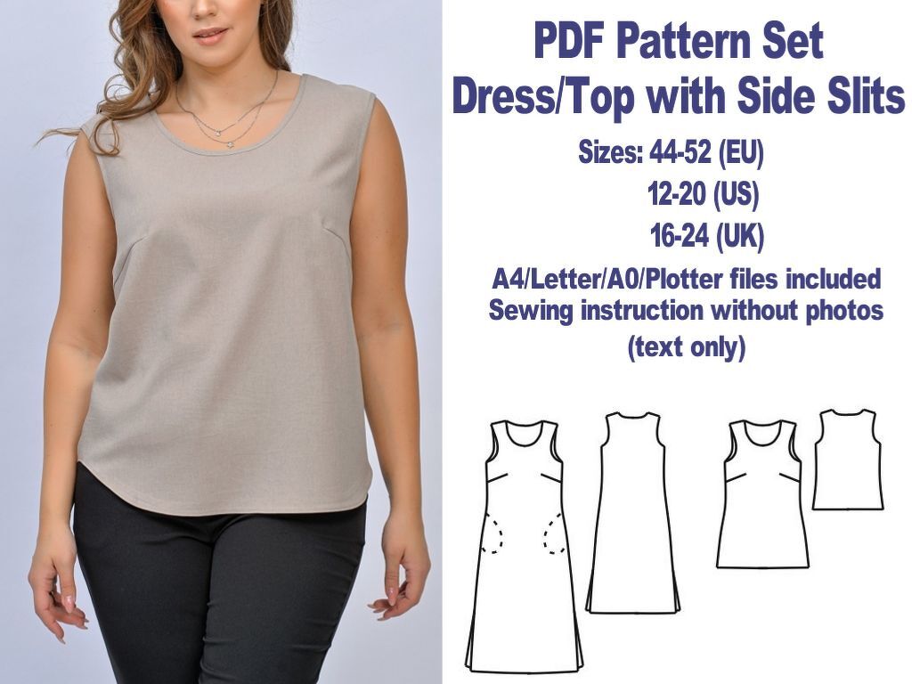 Free Dress Pattern Maxi Dress Pattern Free PDF Dress Pattern Top Pattern - Image 2