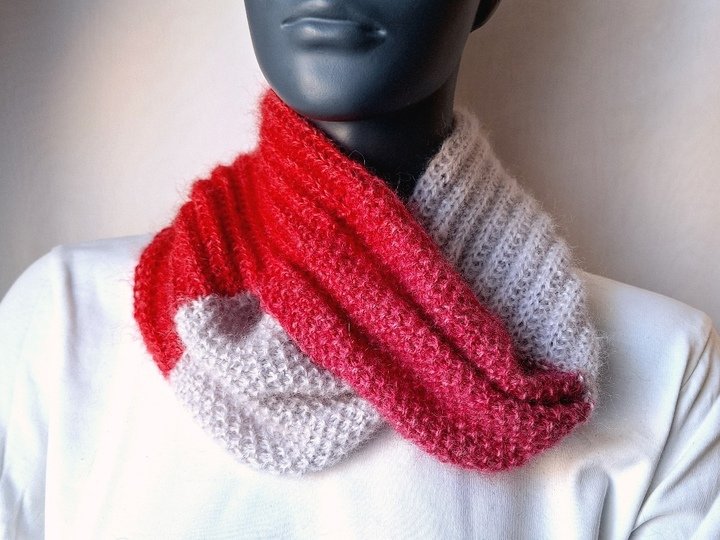 Strickanleitung Loop, Schalkragen, Neckwarmer, Cowl   #325