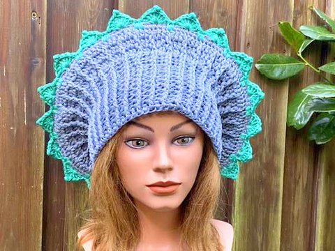 Perles GELE Haube Glorya