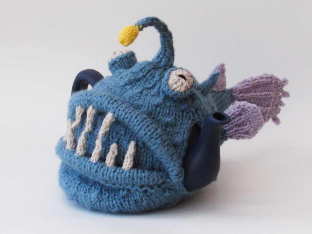 TeaCosyFolk's Angler Fish Tea Cosy Knitting Pattern