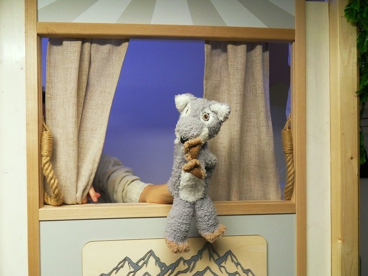 Wolf Handpuppe PDF Anleitung zum stricken - Bild 13