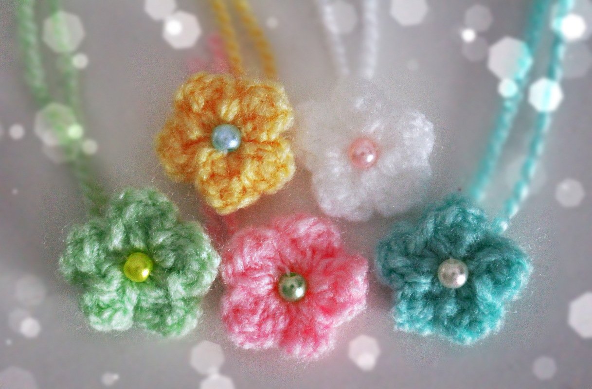 Häkelanleitung Kleine Blume - Bild 2