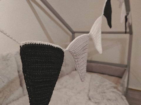 Häkelanleitung Wimpelkette