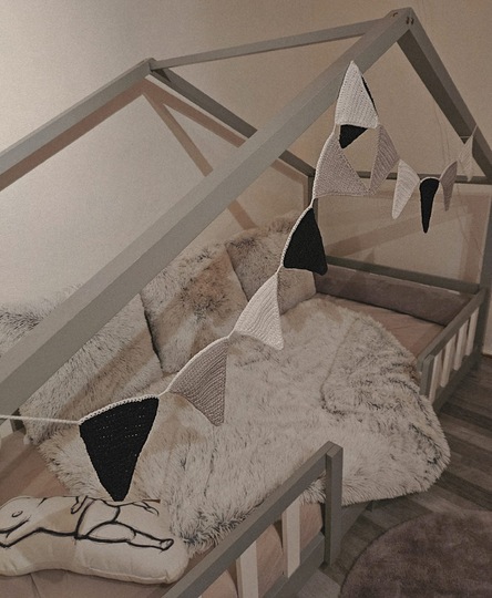 Häkelanleitung Wimpelkette