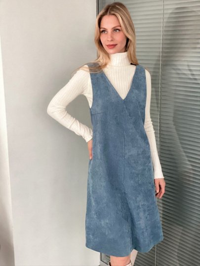 Pinafore Dress Sewing Pattern PDF Sewing Patterns Women Sewing Pattern