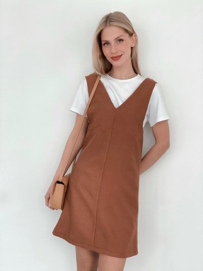 Pinafore Dress Sewing Pattern PDF Sewing Patterns Women Sewing Pattern