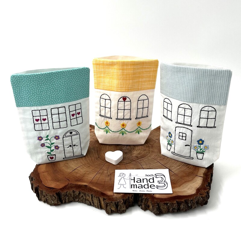ITH Lichterbeutel Ostern Frühling Frühlingshäuschen - Bild 4
