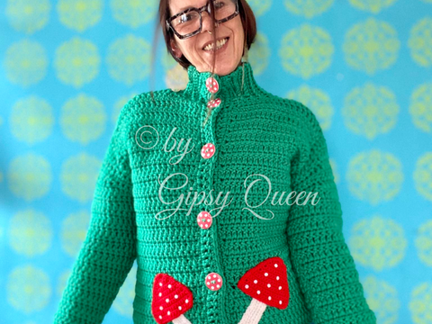 Häkelanleitung Petra Jacke