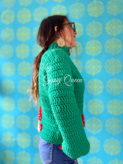 Häkelanleitung Petra Jacke
