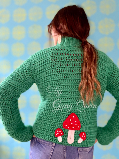 Häkelanleitung Petra Jacke